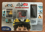 ExploreOne 4K Wi-Fi Action Camera with 32 GB Micro SD Memory Card Tripod Selfie