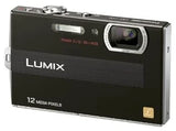 Panasonic Lumix FP8 Compact Digital Camera Black From Japan