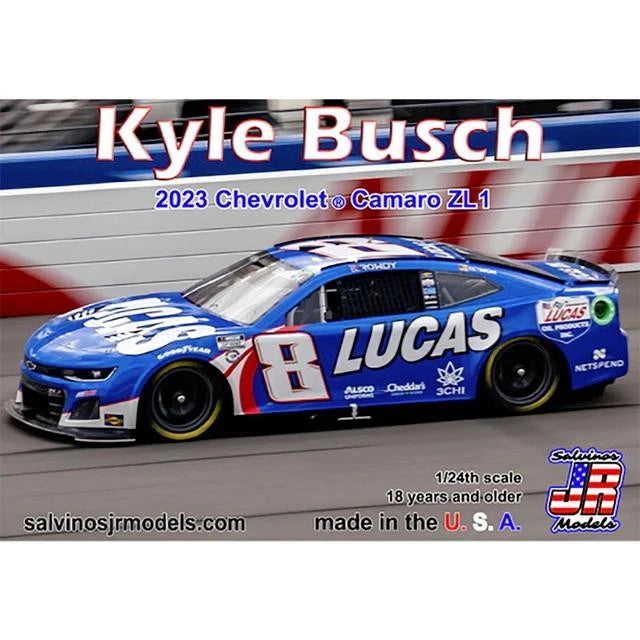 1/24 scale Kyle Busch #8 Lucas Oil Chevrolet Camaro ZL1 NASCAR die-cast model car