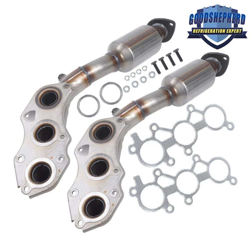 Pair Left & Right Catalytic Converter Set For Lexus IS250 2006-2015 V6 2.5L RWD Converter