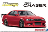 Aoshima 1/24 Scale Model Tuned Car Kit Kunny'z Toyota Chaser JZX100 Tourer V '98