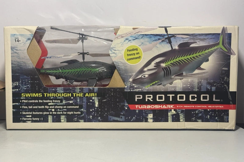 Protocol Turboshark 3 Channel Remote Control Shark Helicopter