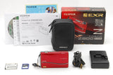 [N MINT] Fujifilm FinePix Z800EXR Red 12.0MP Compact Digital Camera From JAPAN
