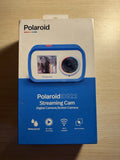 Polaroid iD922 Streaming Action Camera Blue Waterproof Up To 3 Feet Open Box