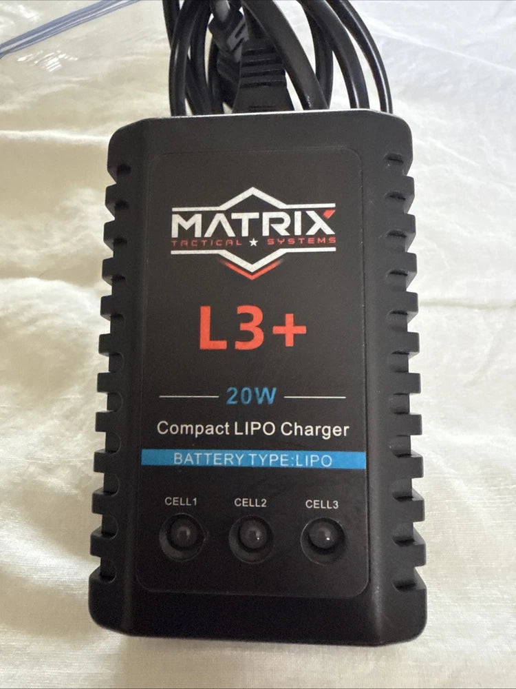Matrix L3+ Compact LiPo/Li-Ion Battery Balance Smart Charger Battery