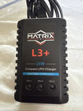 Matrix L3+ Compact LiPo/Li-Ion Battery Balance Smart Charger Battery