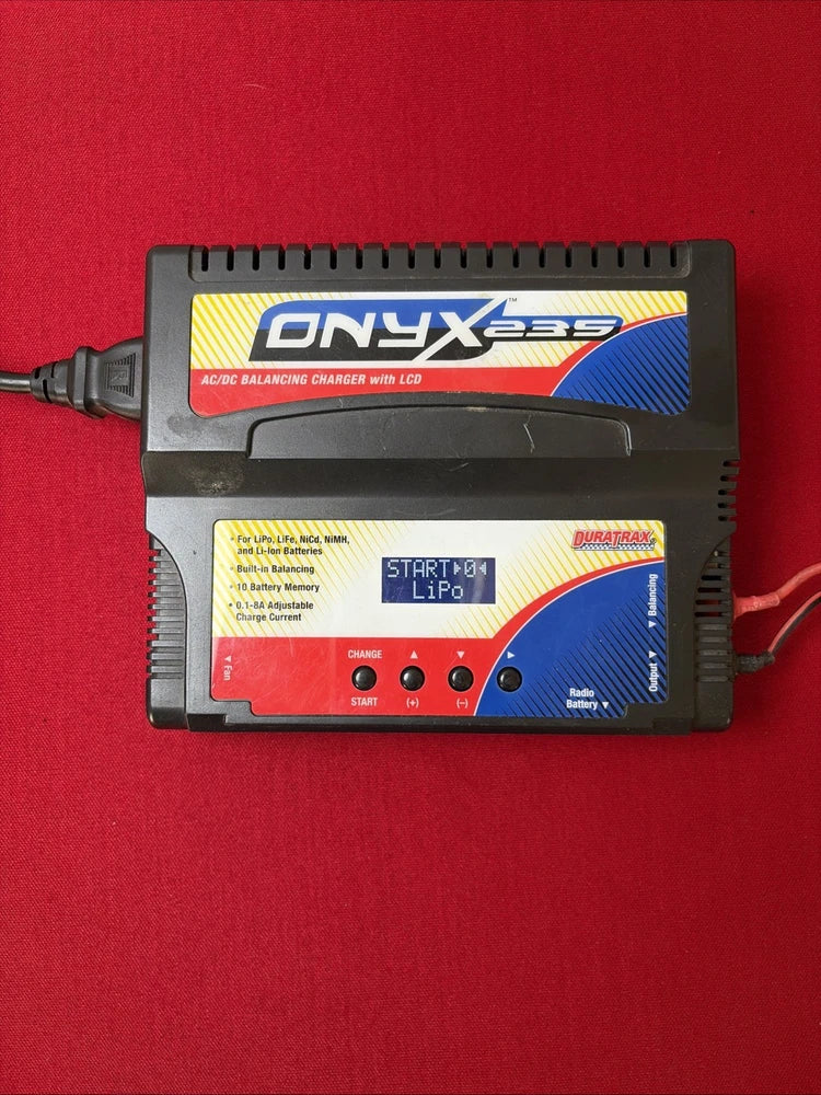 ONYX 235 AC/DC Advanced Battery Charger with LCD - NiCd / NiMH / LiPo / Li-Ion Battery