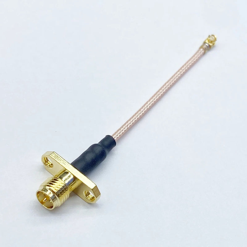 IPX IPX1 UFL to RP-SMA female 2hole Panel RPSMA RG178 Cable for FPV VTX Nano RX