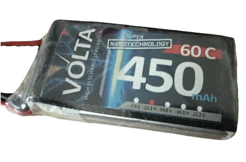 Volta Lipo 14.8 V 4S 450mah 60C  RC Battery Pack with XT30 Plug-Super Battery