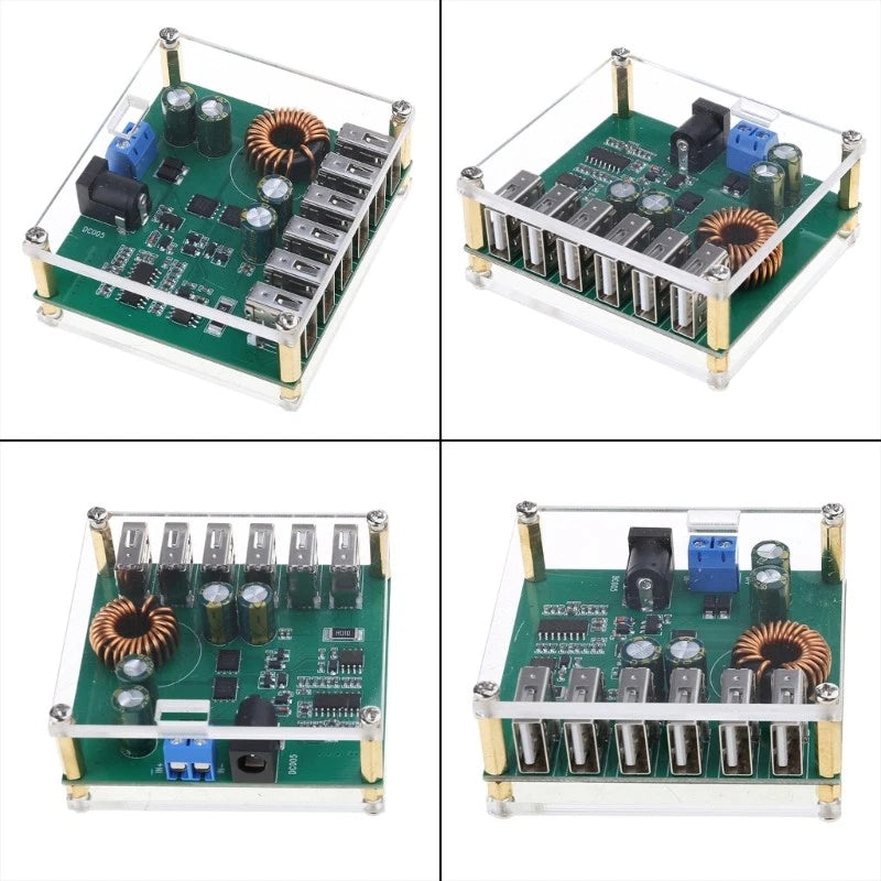 High Efficiency DCBuck Power Converter Module 6Port For Family Office Needs
