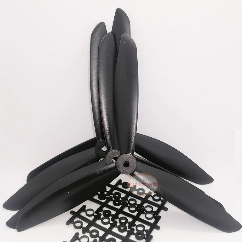 4 pcs FC1045 10x4.5" 3- Blade Counter Rotating Propeller CW/CCW for Drone Copter