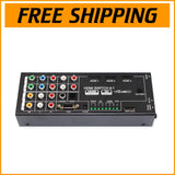 Comprehensive 8-Input HDMI Converter with Surround Sound and Video Support-//