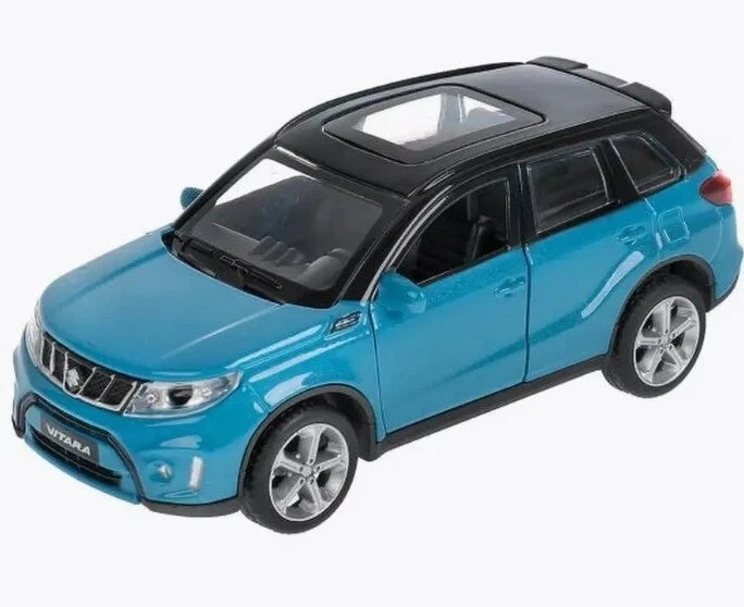 SUZUKI VITARA S Metal Model Diecast Car Scale 1/36, Collectible Toy Cars Blue