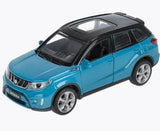 SUZUKI VITARA S Metal Model Diecast Car Scale 1/36, Collectible Toy Cars Blue