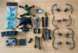 Dji Fpv Drone With 4 Batteries Modified Carrying Case Excellent Condition Ready