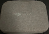 DJI Mavic hard travel case in gray, embossed logo