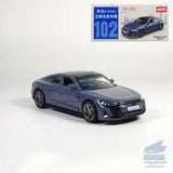 1:44 Audi RS e-tron GT Model Car Diecast Toy Vehicle Kids Gift Collection Gray