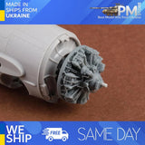 SBS 72091 1/72 F4F-4 Wildcat engine exhaust set for Arma Hobby kit