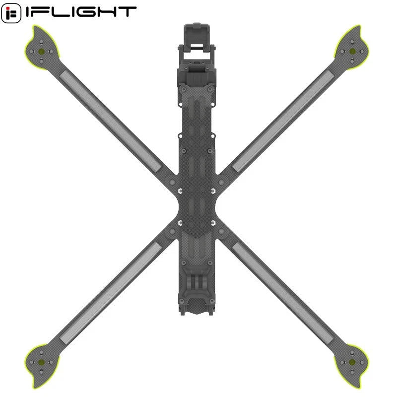 iFlight XL10 V6 10 "FPV Frame Kit 420mm, 8mm arm compatible with O3 Air Unit/cad