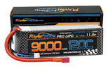 3S 9000mAh 120C Deans Graphene HV Lipo Battery Powerhobby PHB3S9000120DEANS Battery