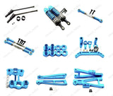 Blue aluminum metal Upgrade Refit DIY parts For 1/10 JLB Racing CHEETAH Rc Car
