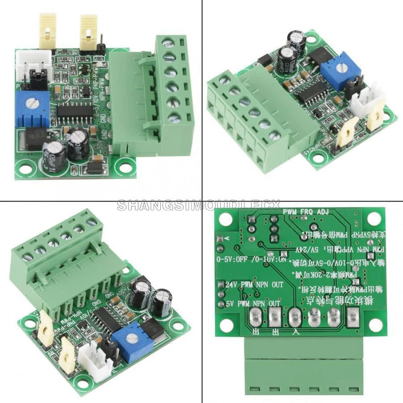 0-5V/0-10V to 0-100% Analog Input Voltage to PWM Signal Converter Modules-