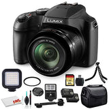 Panasonic Lumix DC-FZ80 Digital Camera (DC-FZ80K) Bundle +64GB Memory Card D Vid