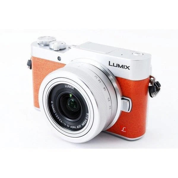 Panasonic LUMIX DC-GF9 Orange 12-32mm Lens Kit Near Mint From Japan