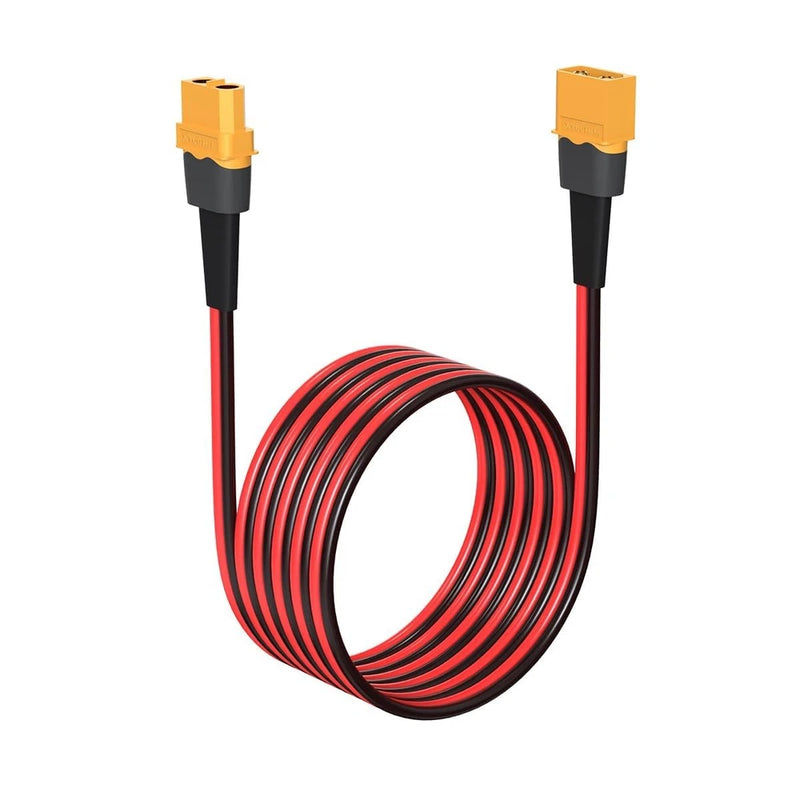 XT60 Extension Cable 10AWG 6FT Tinned Copper Female to Male - for RC Battery Converter