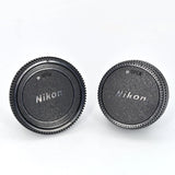 Nikon Lens Rear Cap Front Body Cap For Film SLR Digital DSLR F AF Non AI AIS FX