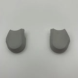 Drone side cover shell repair parts, two gray curved pieces