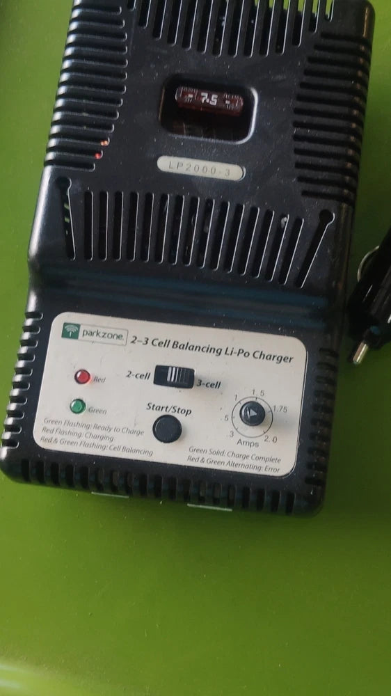 ParkZone LP2000-3 Balance Charger for 2-3 Cell LiPo Batteries, MPN LP2000-3, RC Battery