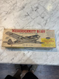 Guillow's Messerschmitt BF-109 German WW2 Fighter Flying Balsa Model Kit Unbuilt