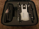Opened but not used White SG900 Smart Drone with built in Camera