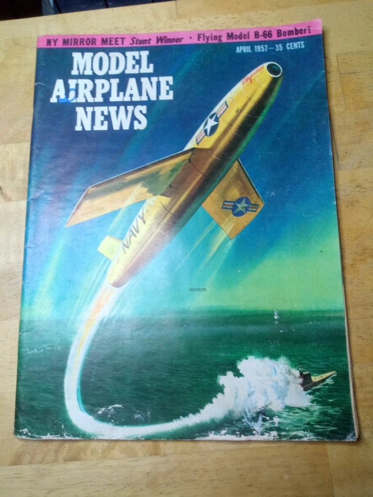 Model Airplane News April 1957