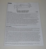SPECIAL HOBBY BUFFALO Mk.I 339E SH32013 ?PARTS? INSTRUCTION BOOKLET 1/32