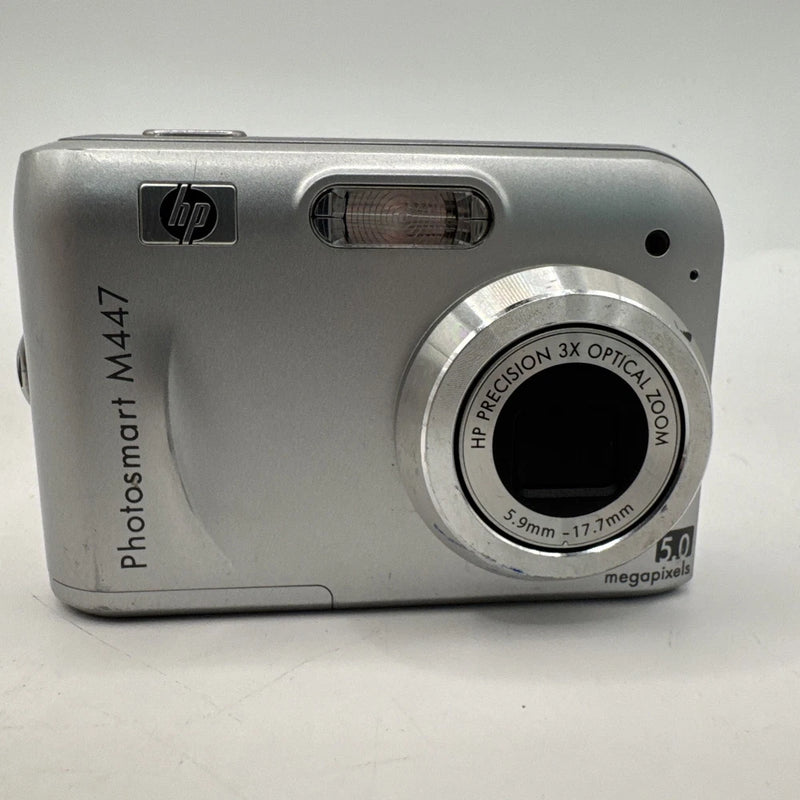 HP PhotoSmart M447 5.0 MP Digital Camera - Silver