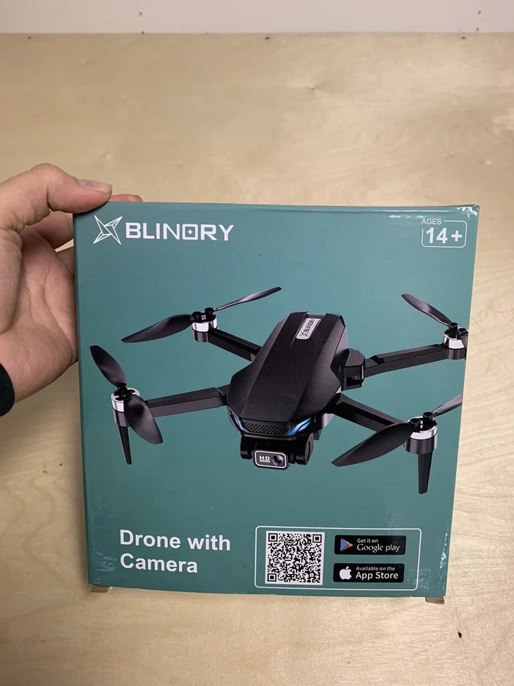 BINORY drone with camera box, four-rotor design, 14+ label