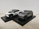 1/30  bZ4X 2022 Metal Diecast Model Car Collection Ornaments Gray/White