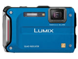 Panasonic Lumix FT4 Waterproof Digital Camera Ultramarine Blue From Japan