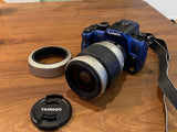 LUMIX G2 Mirrorless Camera Blue with TAMRON 28-80mm Zoom Lens