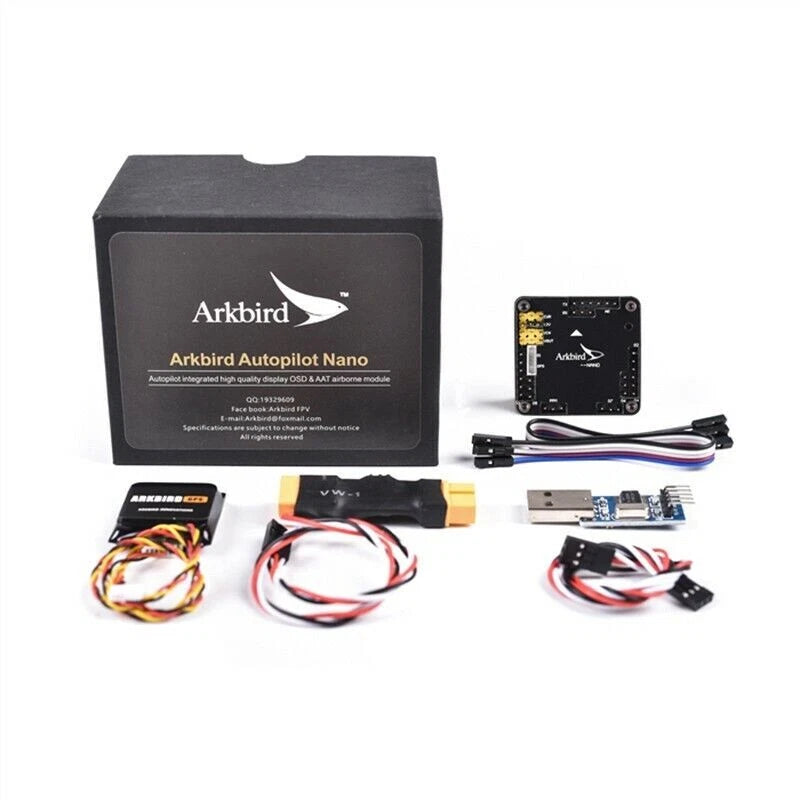 Arkbird-Nano RC Autopilot for Small FPV XT60 Plug+Full Kit Flight Control+GPS #E