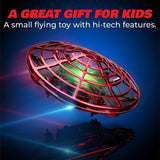 UFO Interactive Aircraft RED Hand/Gesture Operated LED Indoor Drone - BRAND NEW
