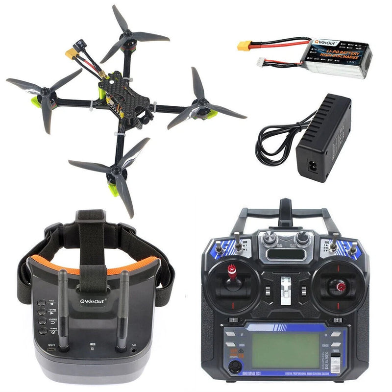 5inch Racing Crossover Machine FPV Drone Flight Control 1200TVL Camera PNP/BNF