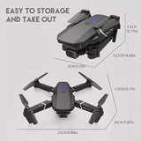 FPV Drone RC Professional Helicopter 4K Wide Angle HD Camera Foldable Wifi Hold