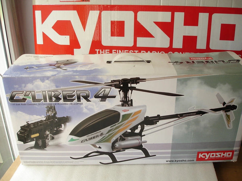 Kyosho Caliber 4 w/o Engine & Main Rotor