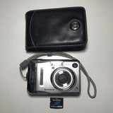 Fujifilm FinePix A500 5.1MP Vintage Digital Camera + Memory Card, Camera Case