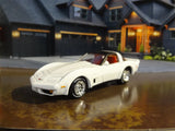 3RD GEN 1982 CHEVY CORVETTE C3 CROSSFIRE 1/64 SCALE DIECAST DIORAMA MODEL A