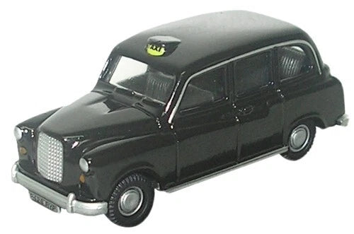 Oxford Diecast 76FX4001 OO Gauge Austin FX4 Black Taxi