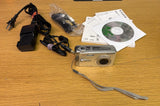 Fujifilm FinePix F650 6.0MP Digital Camera Bundle w/ Charger & Memory Card